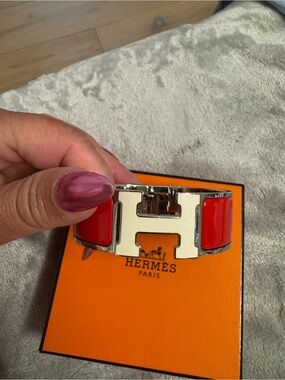 Authentic Hermes Clic H Bracelet PM